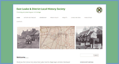 Desktop Screenshot of eastleake-history.org.uk